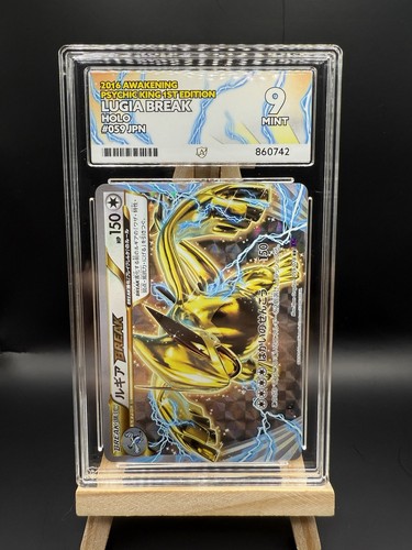 2016 Pokemon Japanese XY Awakening Psychic King 1st Ed #059 Lugia Break Ace 9 - Bild 1 von 2