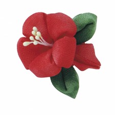 Olympus First Tsumami Zaiku Kit: Hibiscus Brooch TZ-9 A