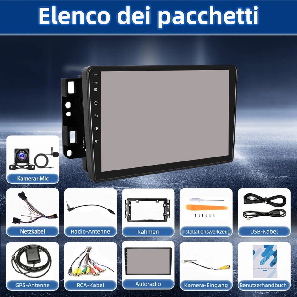 2+64GB Android 15 Autoradio Für Chevrolet Captiva 2006-2011 GPS Navi BT Kamera - Bild 3 von 4