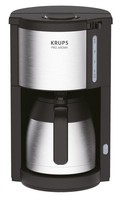 Krups KM305D Proaroma Kaffeemaschine Schwarz/Edelstahl