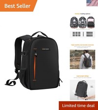 Customized Gear Camera Backpack - 8.8 x 5.2 x 14 Inches, Ideal for Photographers