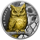 2026 Cameroon Be Smart Owl 1 oz .999 Silver Coin
