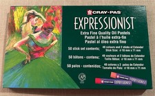 Sakura Cray-Pas Expressionist Extra Fine Quality Oil Pastels Set 50 for Artists