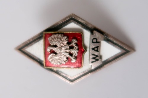 Vintage from 1950`s Polish Military Academy W A P  Academy of the General Staff