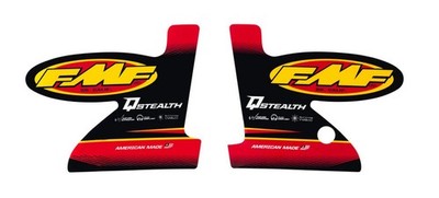 FMF Aufkleber für Endschalldämpfer Q-Stealth Set Wrap Logo FMF 012692