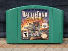 RARE! BattleTanx Global Assault 3DO Battle Tanks (Nintendo 64, N64)
