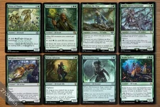MTG Set of 8 Popular GREEN Elf Cards *NM* Magic Elves Commander Group EDH Deck