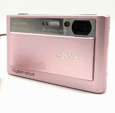 【動作良好】SONYデジタルカメラCyber-shot DSC-T20 ピンク SONY Cyber-shot DSC-T20 Pink 8.1 MP Digital Camera 3x Optical zoom