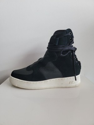 NIKE AIR FORCE 1 REBEL XX PRM GRÖßE UK 6,5 EUR 40,5 (BV8252 001) SCHWARZ