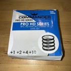 Commander Optics Pro HD Series 4 Pc HD Macro Close Up Lens Set +1 +2 +4 +10 58MM