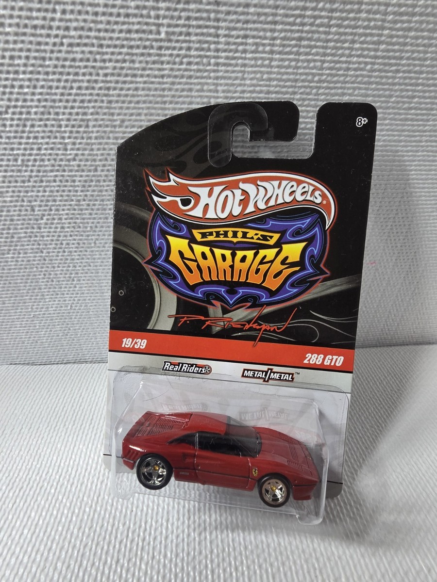 Hot Wheels Phil's Garage FERRARI 288 GTO Riehlman Real Riders