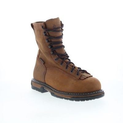 Rocky Steel Toe Waterproof Herren Braun Leder  41.5