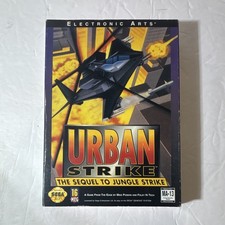 Urban Strike: Sequel to Jungle Strike (Sega Genesis) Complete in Box w/ Manual