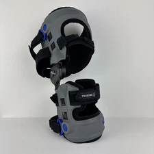 Townsend Thuasne Right Knee Brace Single Hinge Large In New Condition Gray Black