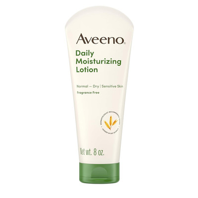 Aveeno Daily Moisturizing Body Lotion with Soothing Prebiotic Oat, Gentle Lotion