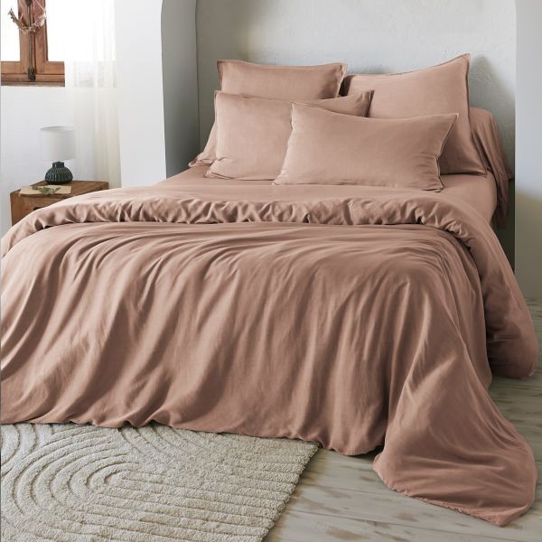 Housse de couette 260x240 cm Lyocell anti-transpiring LYSANDRE