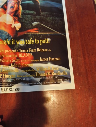 Blades Original Movie Video Poster Troma 1999 Horror - Bild 8 von 12