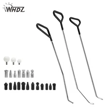 25Pcs WHDZ Paintless Set – Puller Rods Dent Push Hail Repair Tips Tool Kits