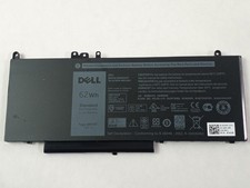 Lot of 2 Dell 6MT4T 6 Cell 62Wh Laptop Battery for Latitude E5470 / E5570