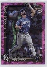 2025 Topps Series 1 Pink Diamante Foil Tyler Gentry #6 0jm6