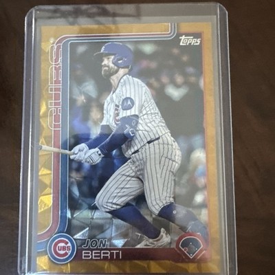 2025 Topps Update Series Jon Berti #US139 Gold Diamante Foil /50