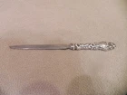 Gorham Letter Opener w/ Sterling Silver Handle Floral I