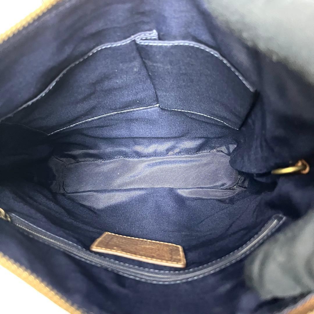 COACH Signature Multi-Color Patchwork Handbag Can… - image 9