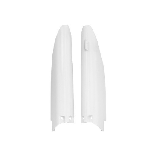 Rtech Fork Protectors Fit Suzuki RM 125 250 04-06 RMZ 450 04-07 White