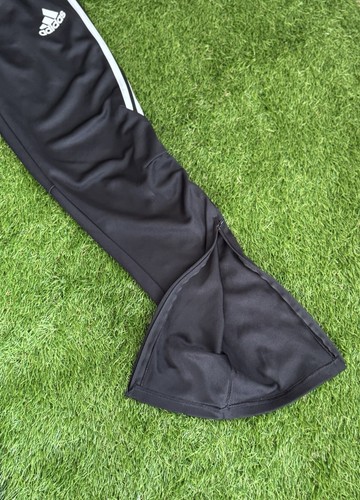 Adidas Youth Tiro Climacool Track Pants Size XL Black White Stripes - Picture 7 of 8