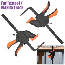 2 Pack 160X60mm Quick Release Track Saw Clamps UK For Festool / Makita Track New