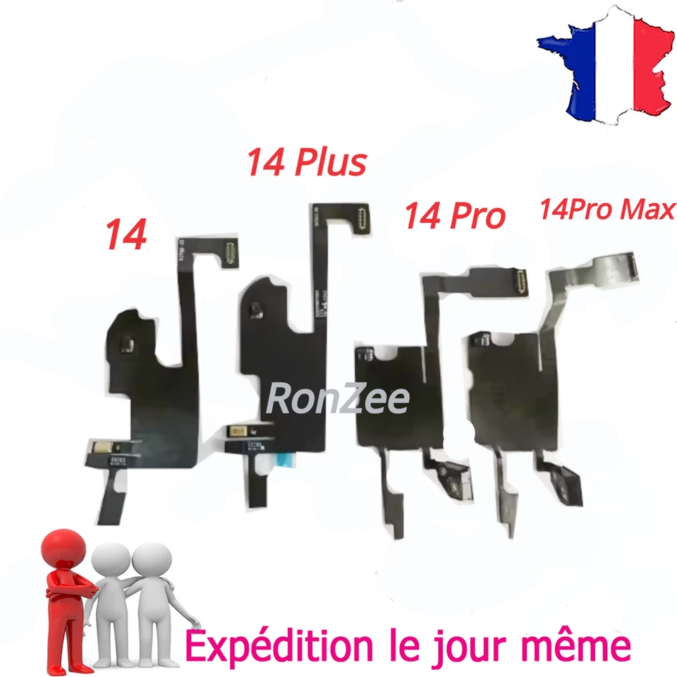 ✅ Nappe Capteur Proximité Luminosité Pour iPhone 14 /14 Pro /14 Plus /14 Pro Max