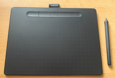 Wacom Intuos Medium (CTL-6100WL/K0-BX) Grafiktablett inkl. Zubehör, wie NEU