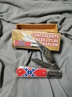 Confederate Civil War Barlow Pocket Knife + Box *CSA*