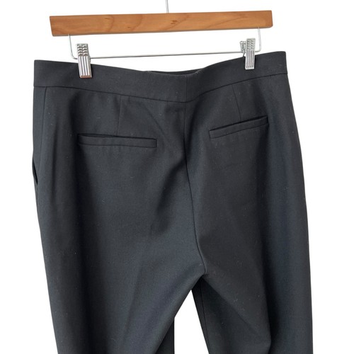 Club Monaco Briton Pant Wool Joggers in Black Women's 6 - Picture 6 of 11