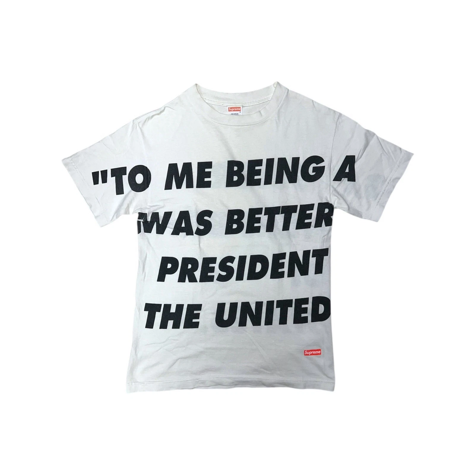 Tee shirt Supreme SS07 Goodfellas Gangster President