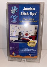 Nickelodeon Blue s Clues Jumbo Stick-Ups Removable Wall Decal Stickers Vintage