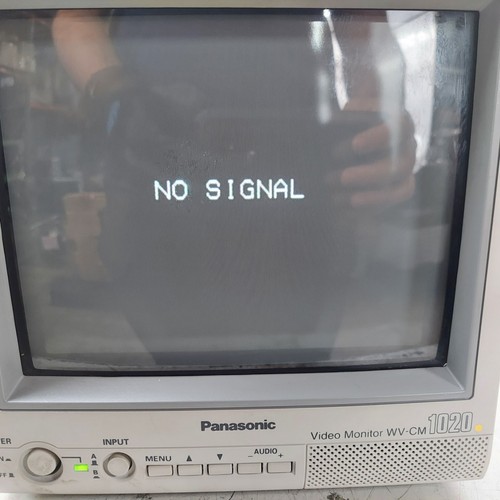Panasonic WV-CM1020 CCTV Monitor Color AV Compact 9" CRT - Picture 7 of 7