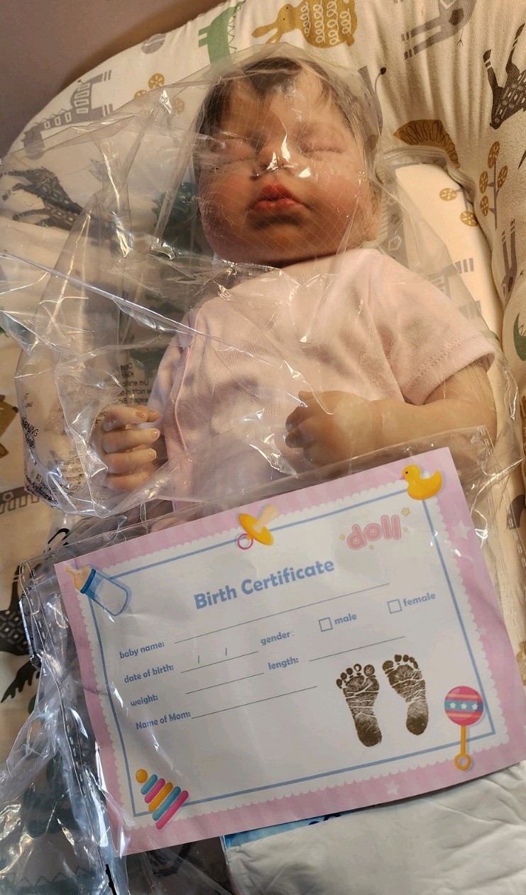 🎄Realistic 19" New Born Baby Doll Female Silicone-Vinyl  🎄🎅🎄