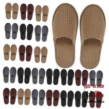 Women's Soft Non Slip House Slippers Medium Dark Color