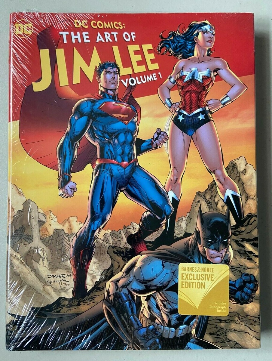 DC Comics Art of Jim Lee Vol 1 Barnes & Noble Exclusive w