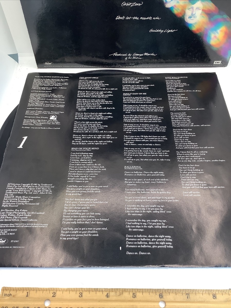 Little River Band ‎– Time Exposure - Vinyl LP - Album ST-12163
