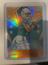 TUA TAGOVAILOA 2020 Rookies & Stars Longevity Orange RC AUTO #’d 35/35 1/1 SP