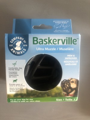 baskerville muzzle size 1