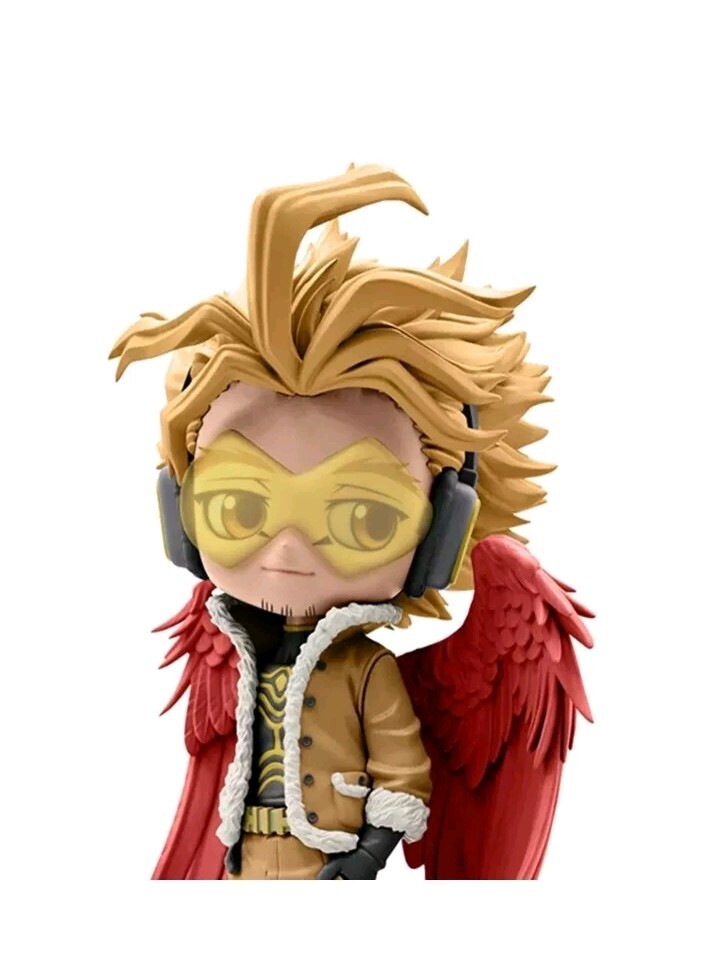 Official 6" HAWKS- My Hero Academia Q Posket Figure Banpresto (Keigo Takami)