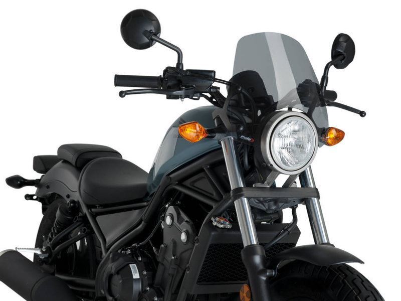 Puig Light Smoke New Generation Sport Screen Honda CMX500 Rebel 2017-2025