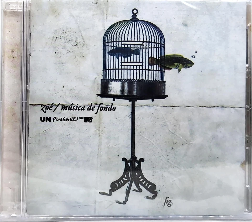 Zoé – Música De Fondo (Unplugged On MTV) (2011, CD + DVD)