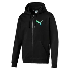 [579531-01] Mens Puma SUMMER LOGO FULL ZIP HOODIE