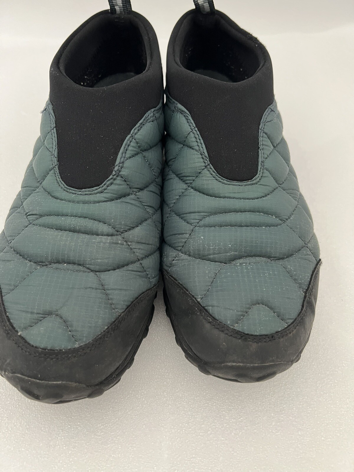 Merrell Scarpe Uomo 9 Alpine Moc Escursionismo Slip On Blu Teal Trapuntate Basse Comode