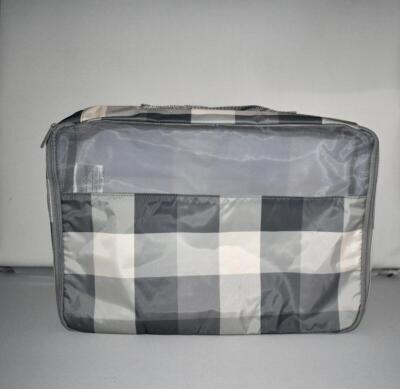 Thirty One Rectangular Cube Thirty One MEDIUM Packing Cube in Brushed Check NEW | eBay