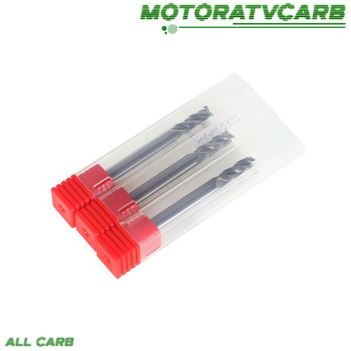 ALL-CARB 3×1/4" 3 Flute 2-1/2" Overall Length Alu-Power Regular Carbide End Mill - Picture 3 of 8